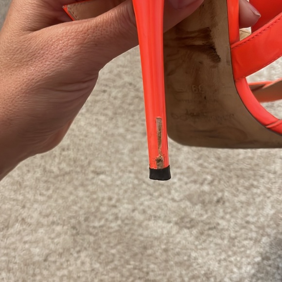 Jimmy Choo Neon Flame 🔥 Sandals - used condition - 39.5 - Picture 4 of 4
